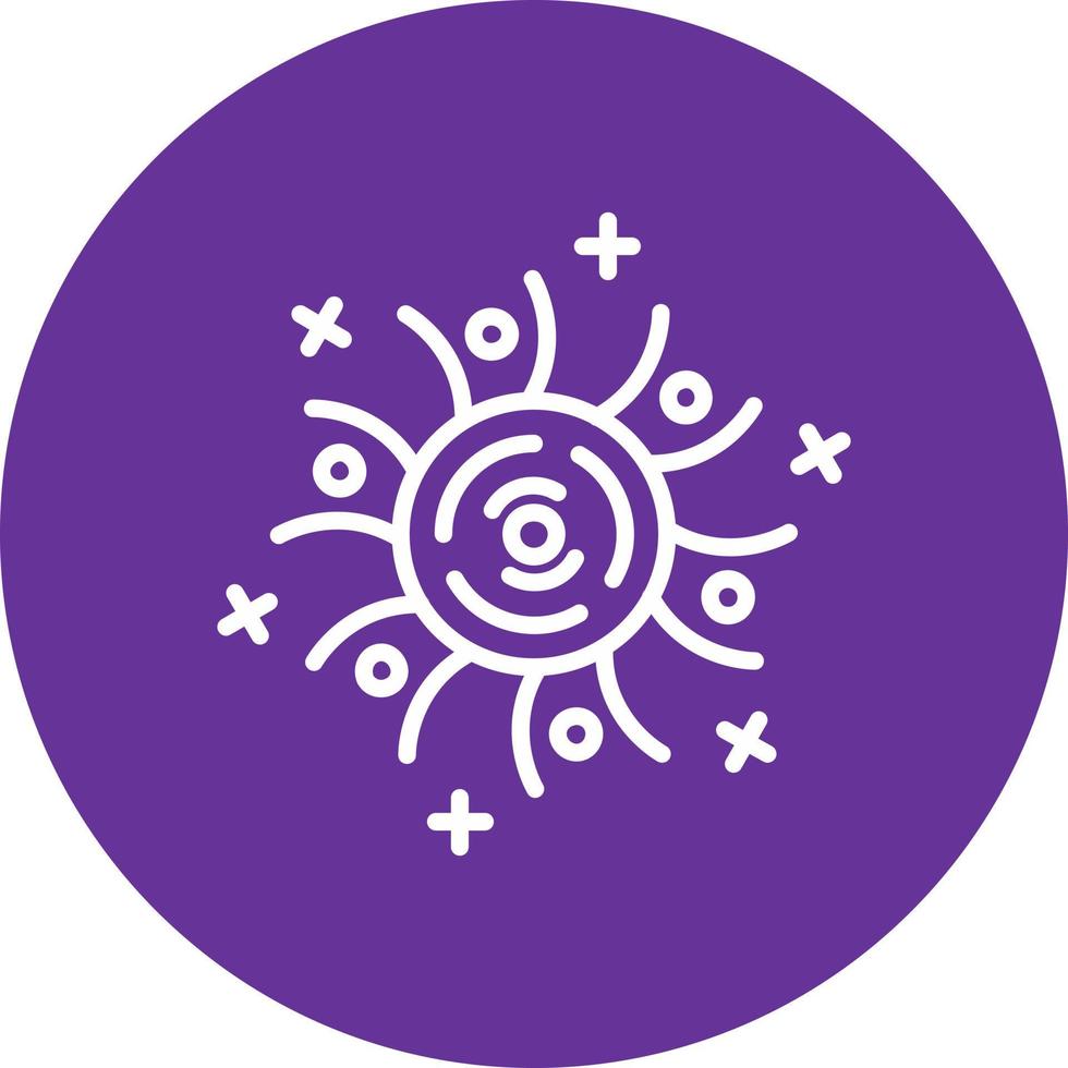 Black Hole Vector Icon