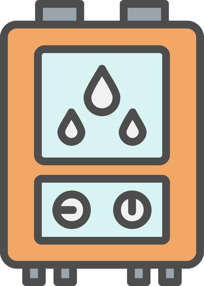 Water Boiler Vector Icon