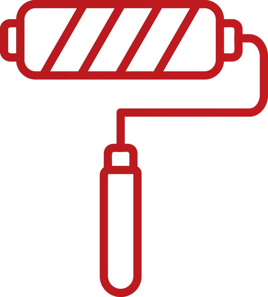 Paint Roller Vector Icon