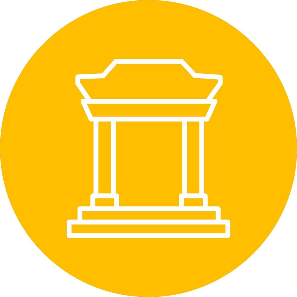 Chinatown Vector Icon