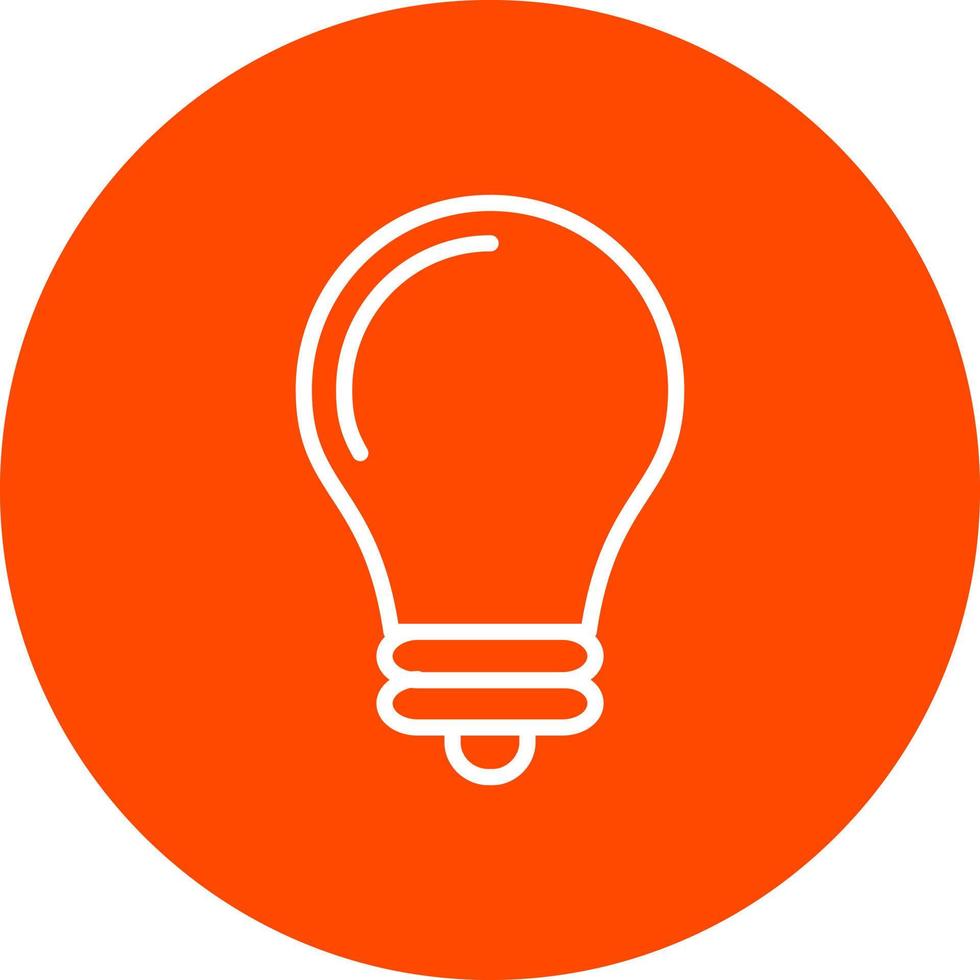 Lightbulb Vector Icon