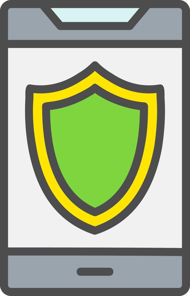 Smart Phone Protection Vector Icon
