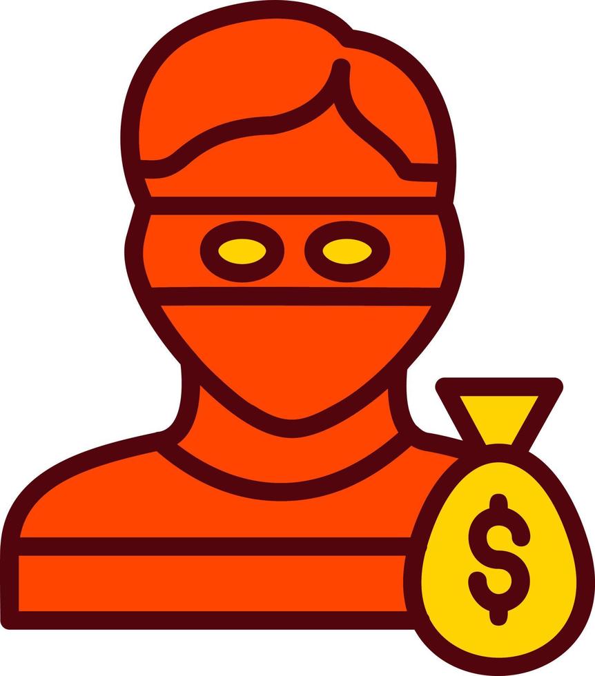 Robbery Vector Icon