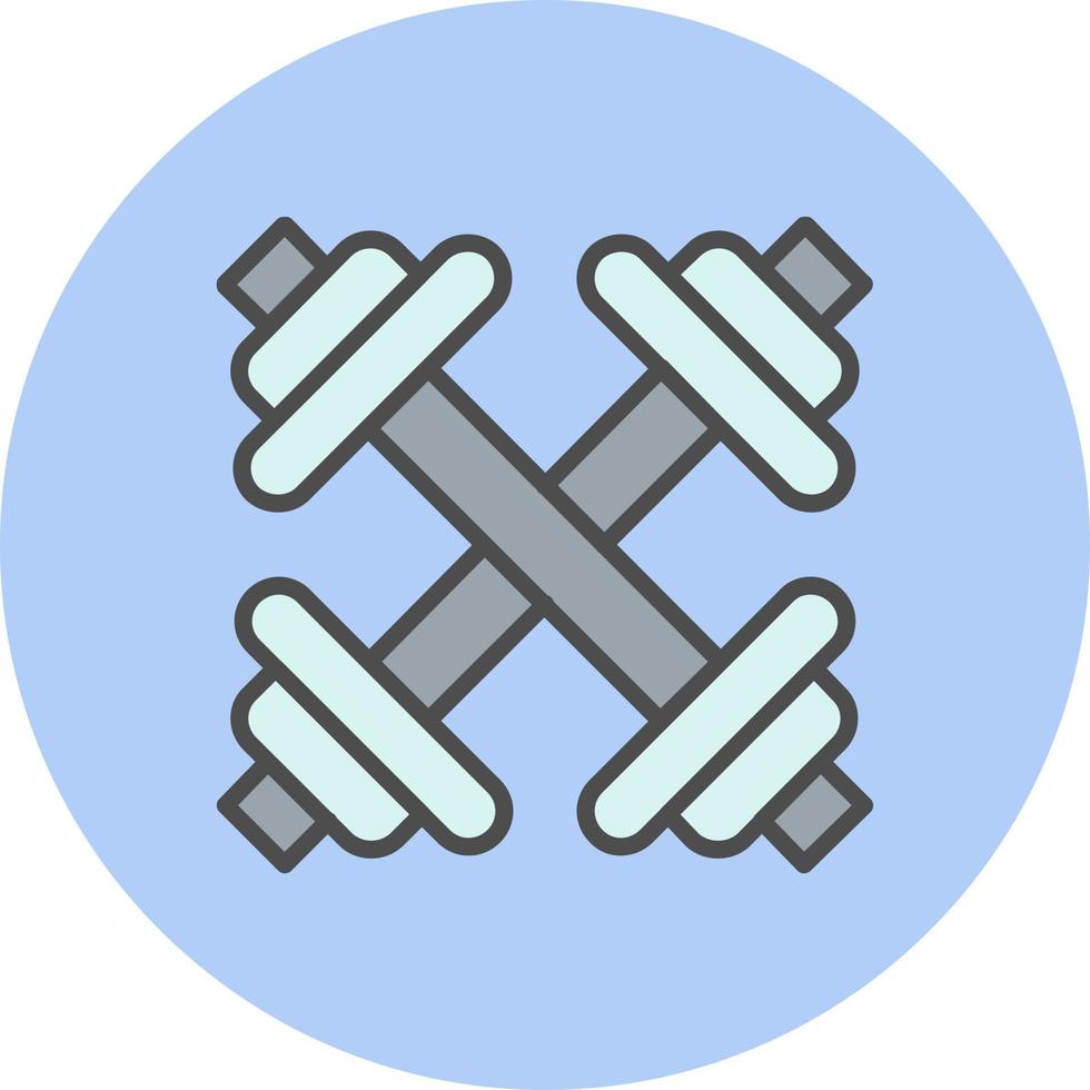 Dumbbell Vector Icon