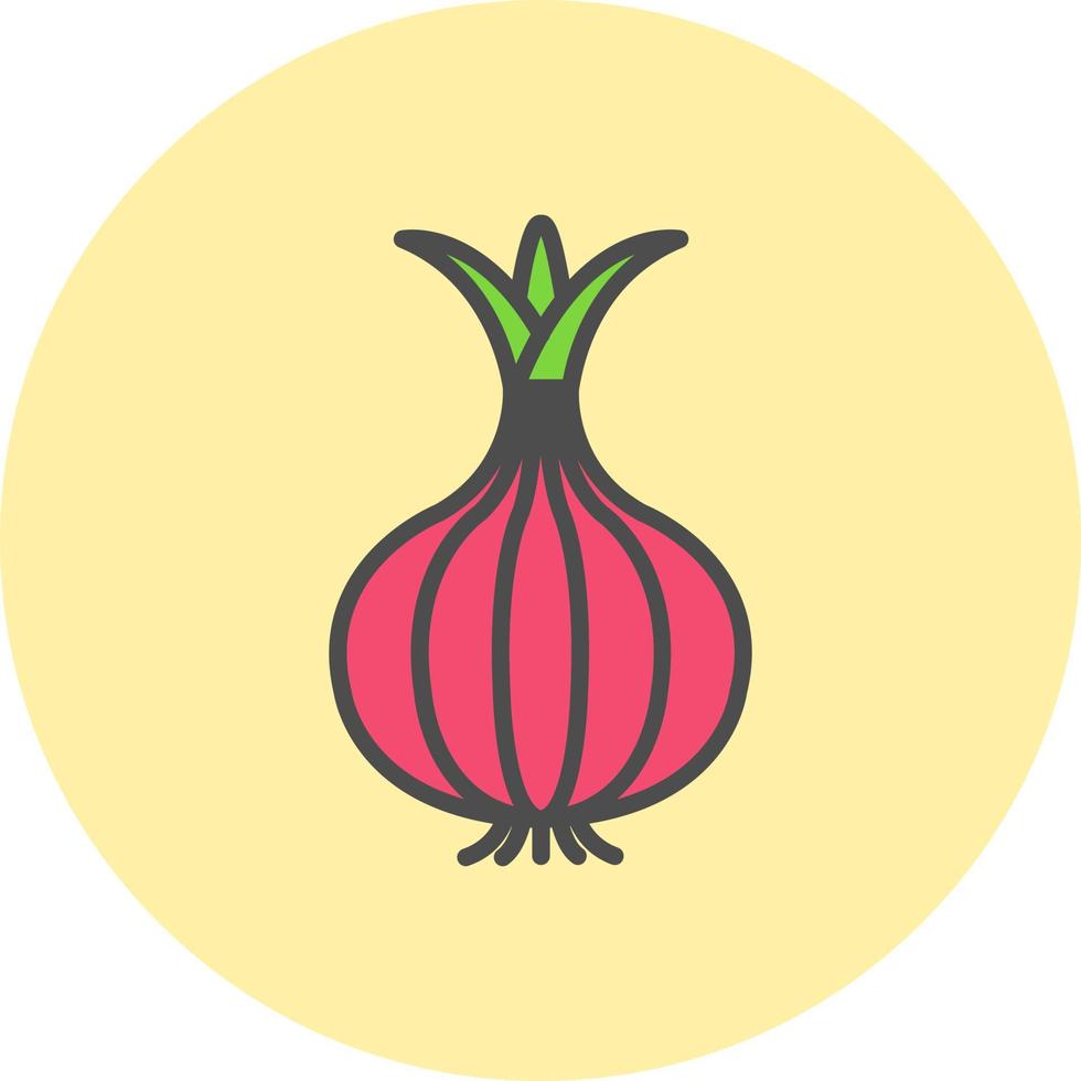 Onion Vector Icon