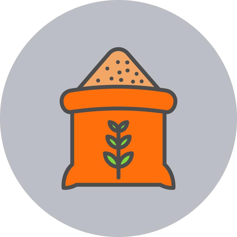 Flour Vector Icon