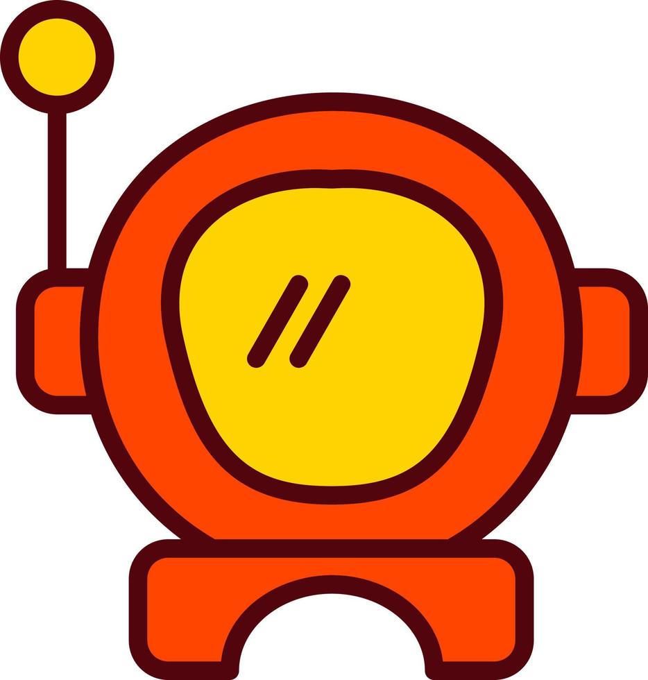 Astronaut Helmet Vector Icon