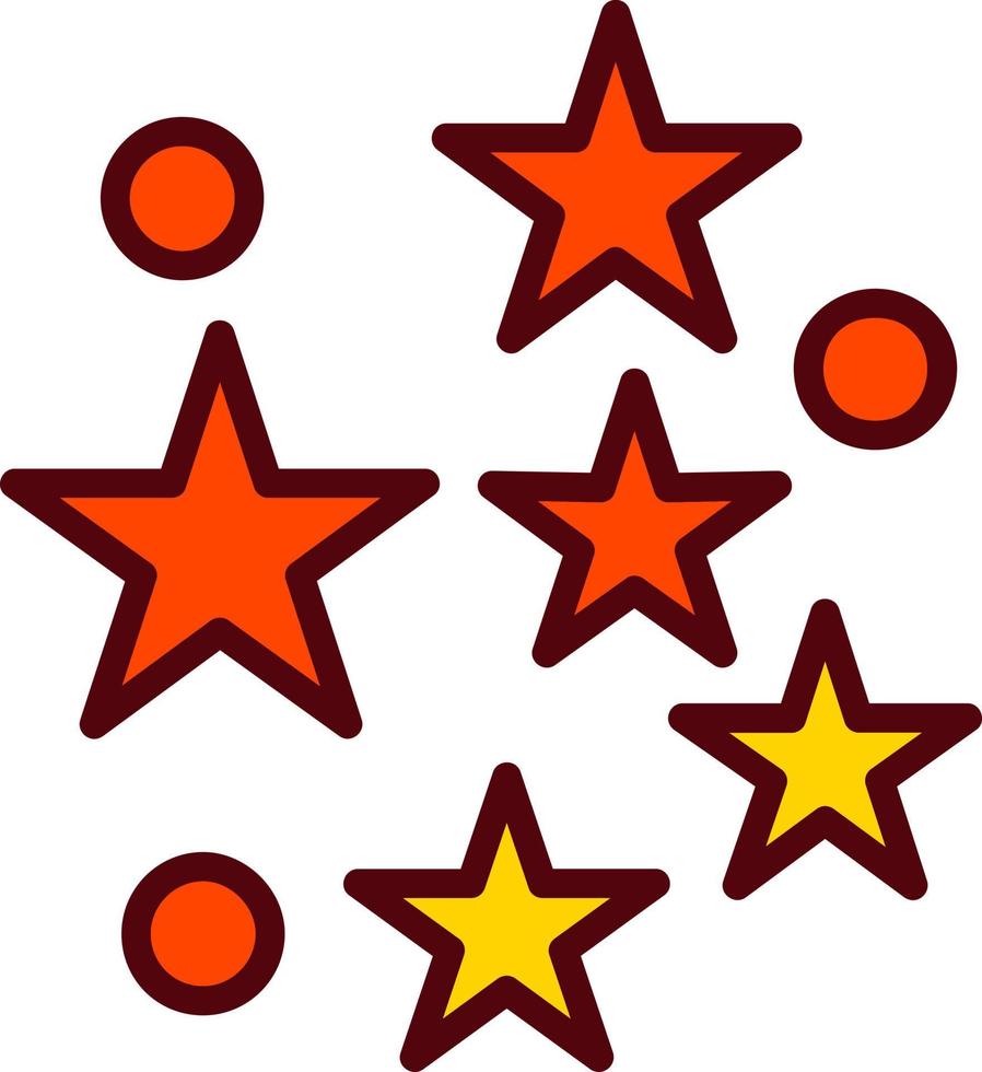 icono de vector de estrellas