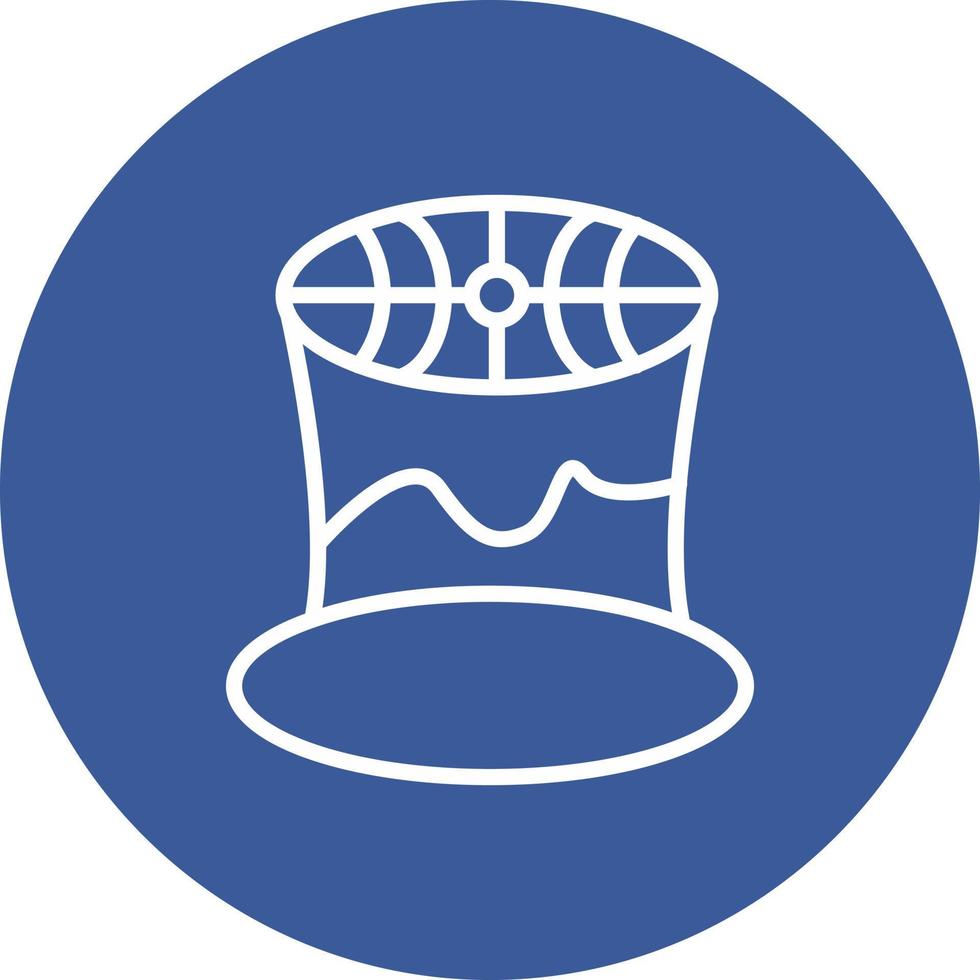 Black Hole Vector Icon