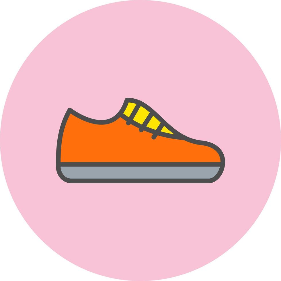 icono de vector de zapatos