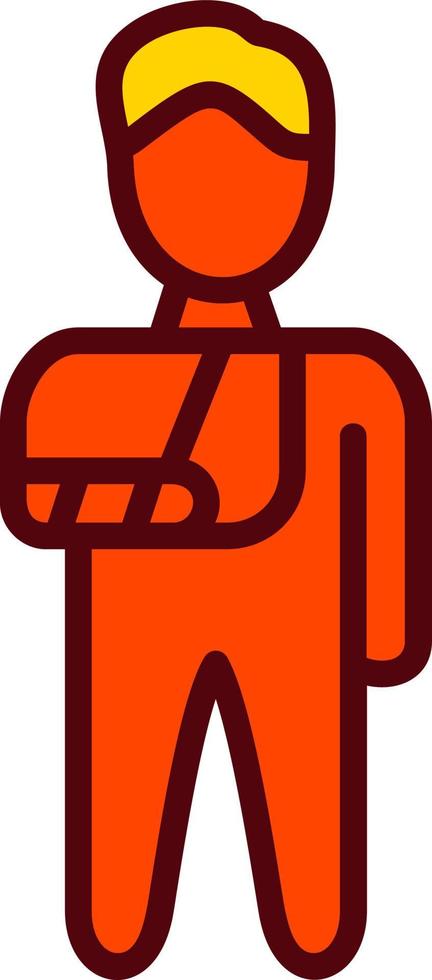 Wounded Vector Icon