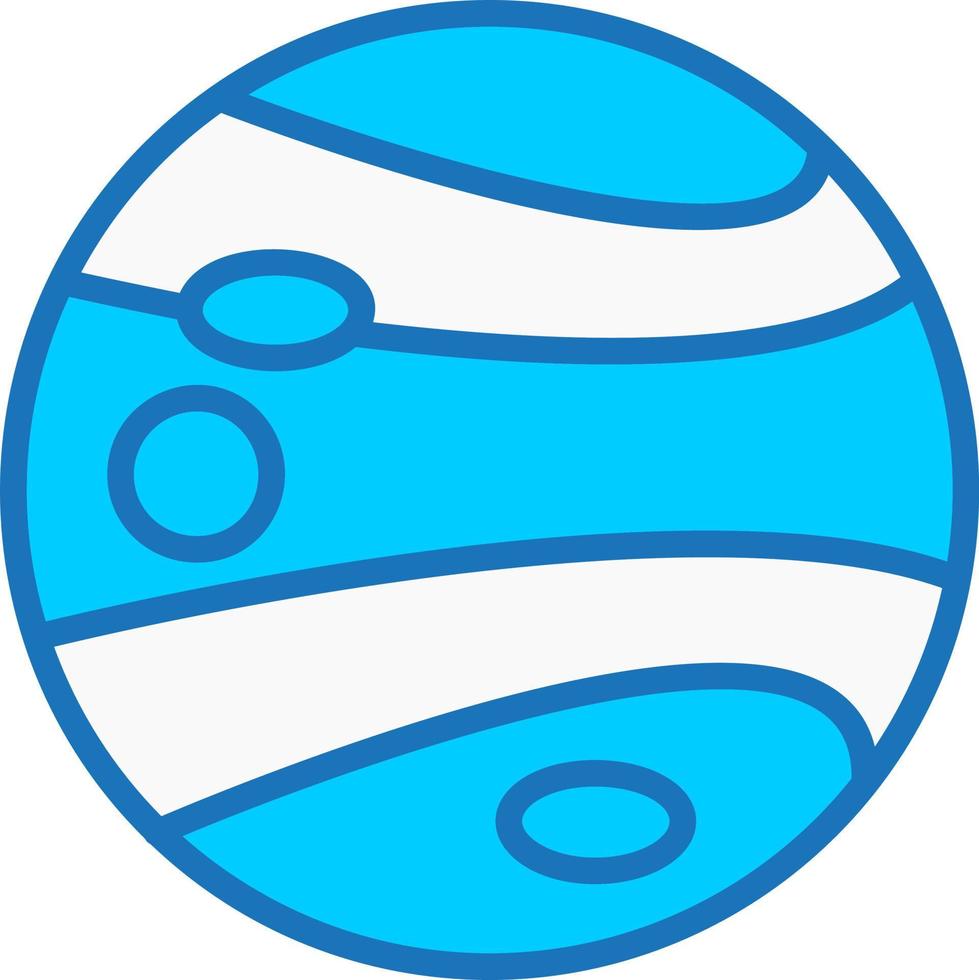 Neptune Vector Icon