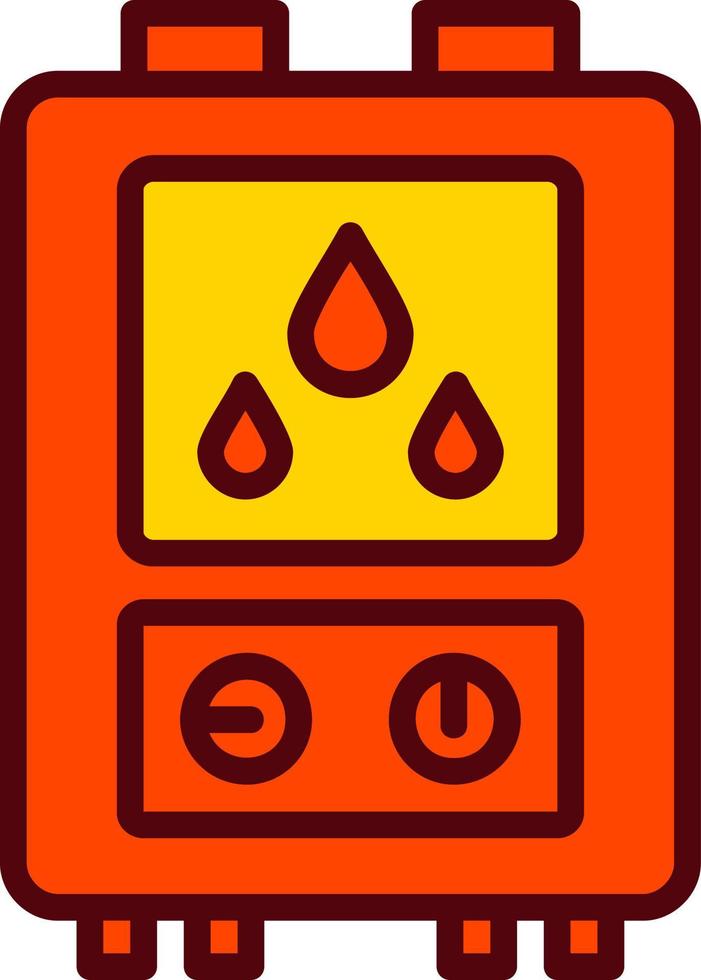 Water Boiler Vector Icon