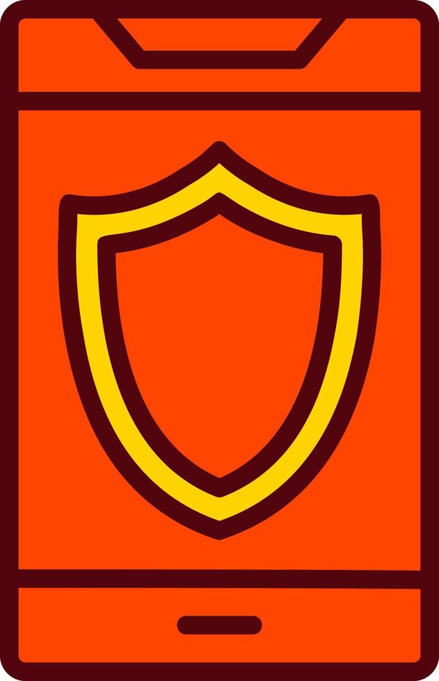 Smart Phone Protection Vector Icon