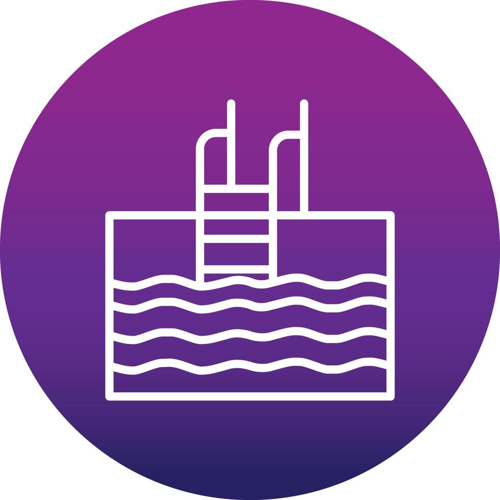 Swimming Pool Vector Icon