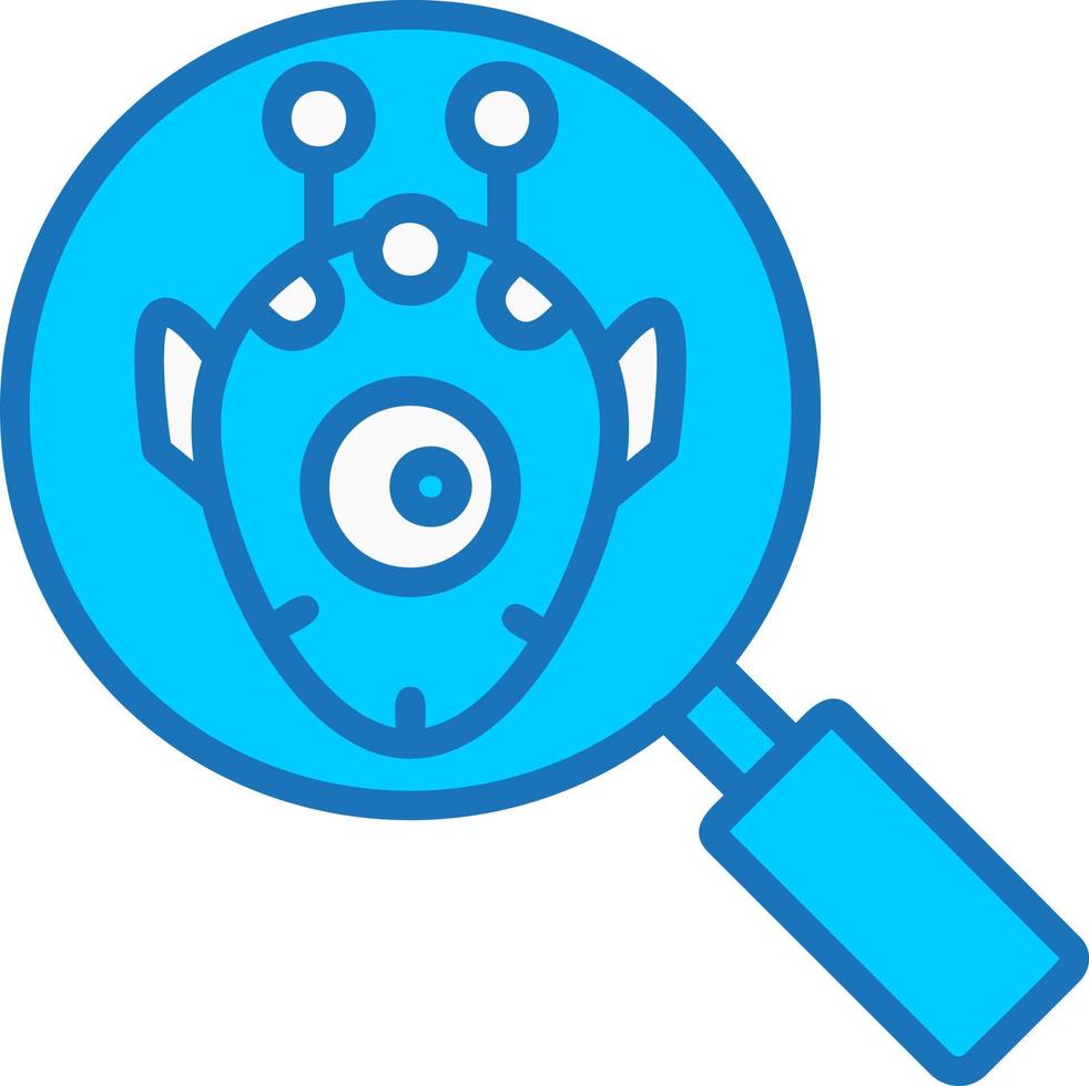 Alien Research Vector Icon