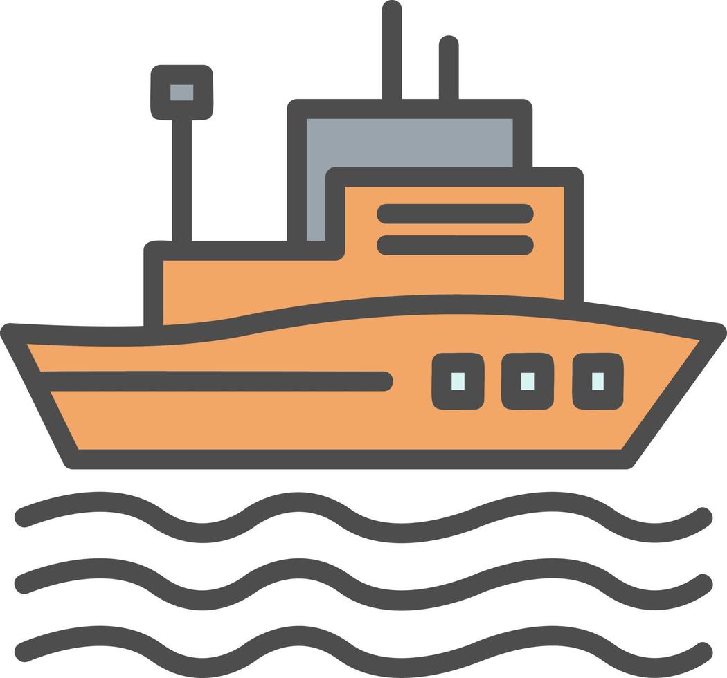 Ship Vector Icon