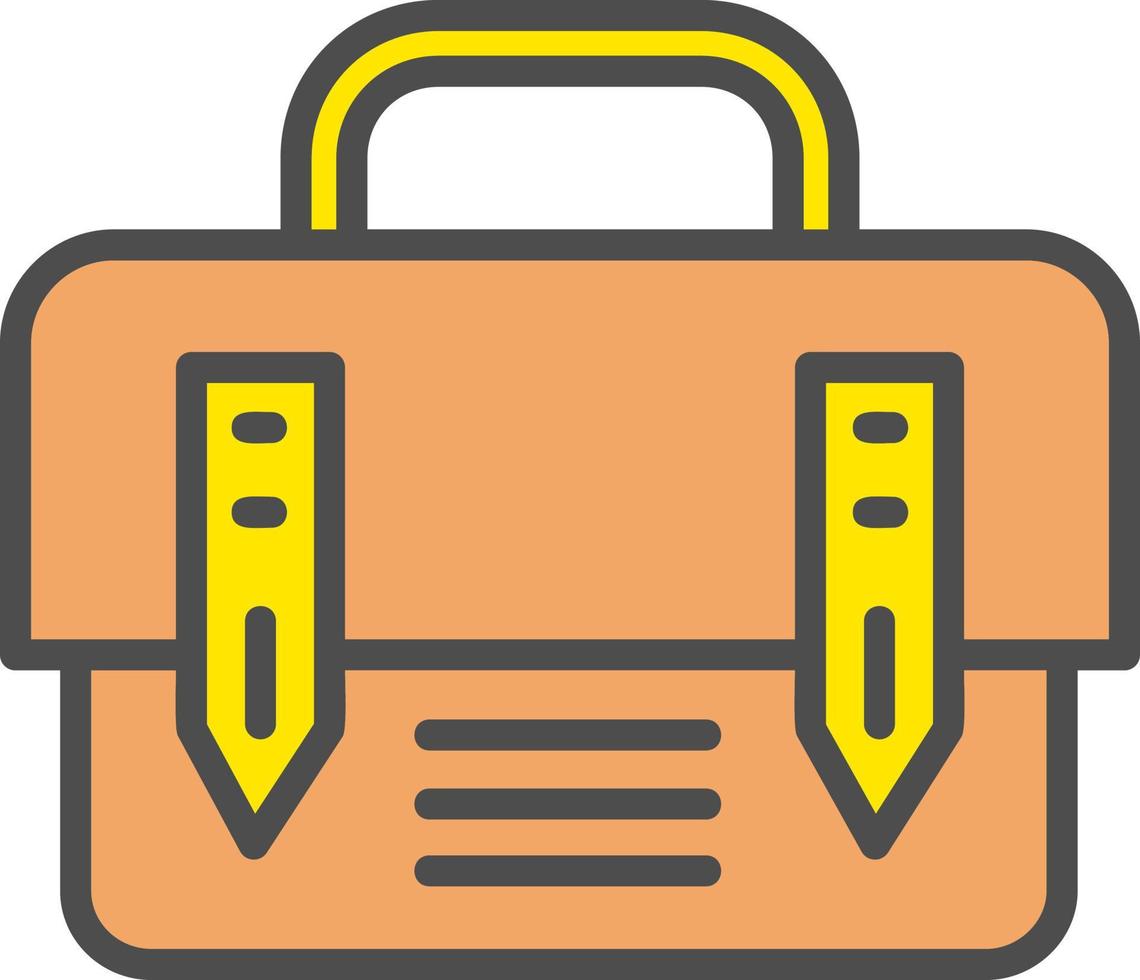 Business Bag Vector Icon