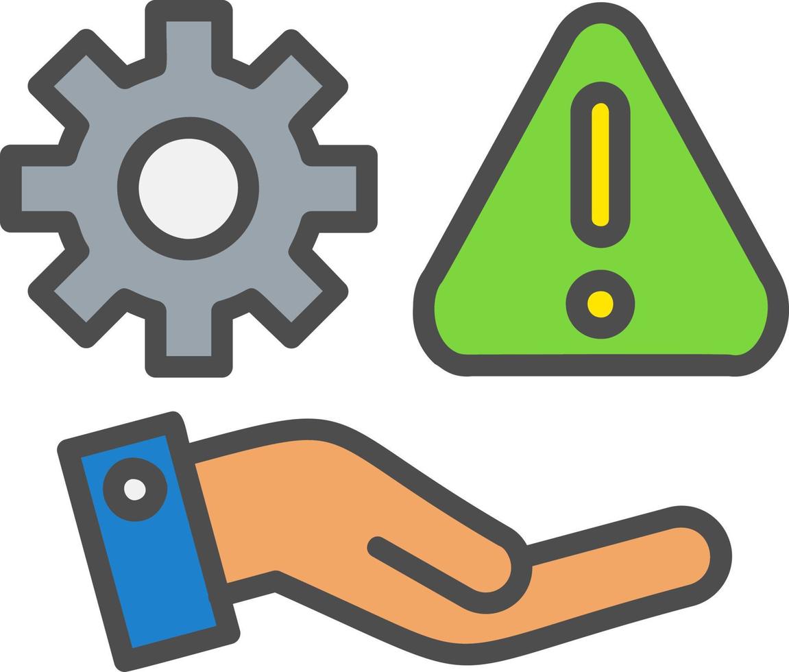 Risk Management Vector Icon