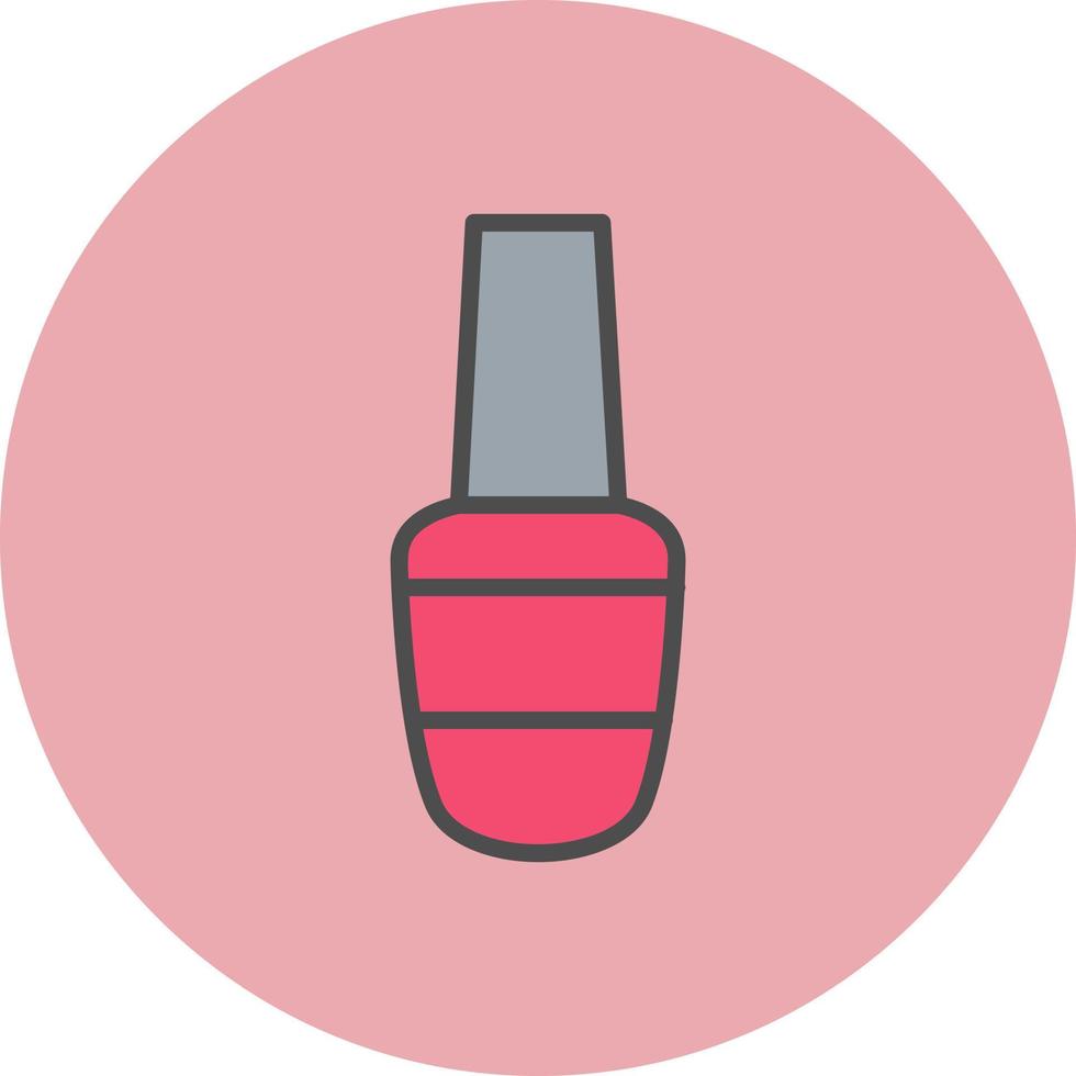 Nail Polish Vector Icon