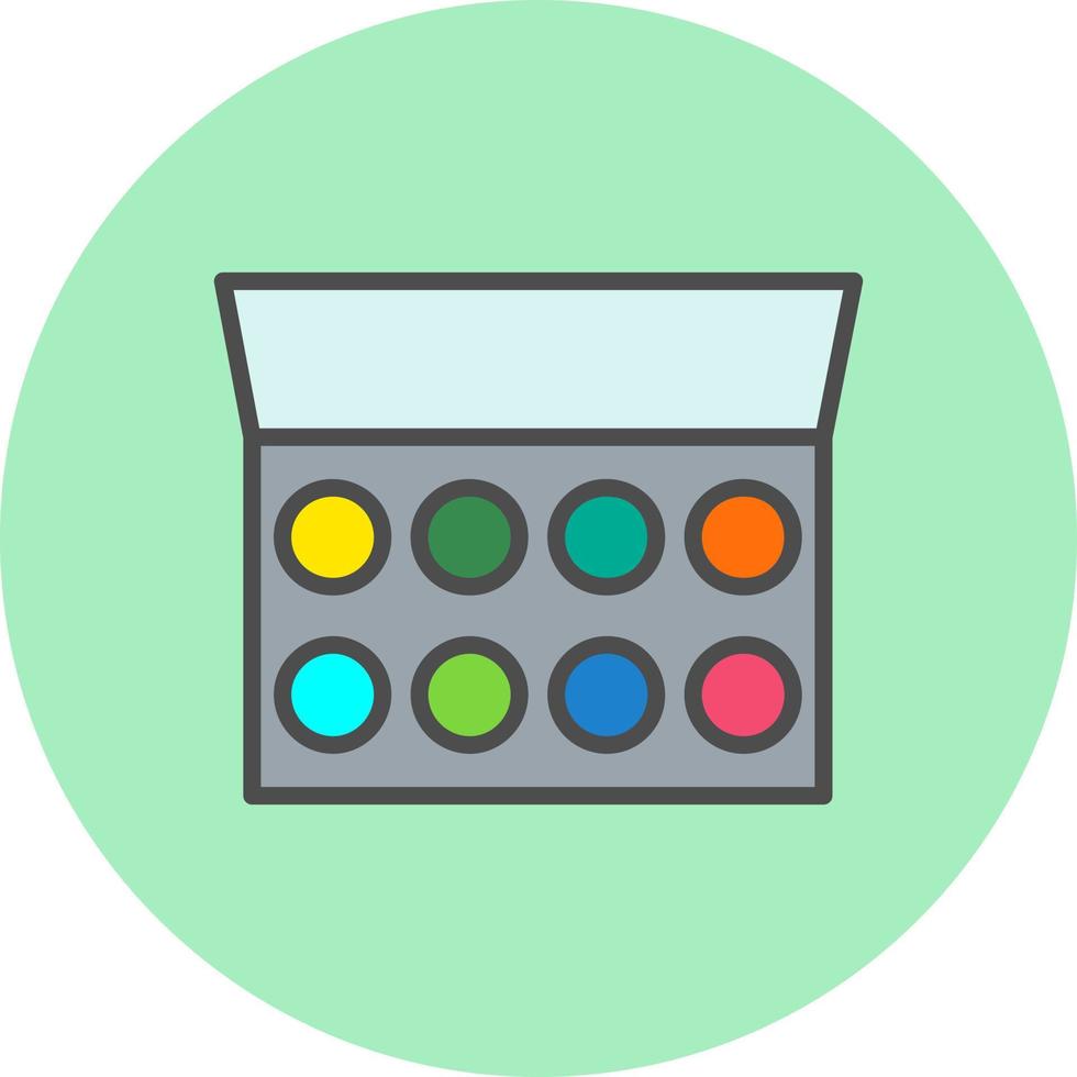 Eyeshadow Vector Icon