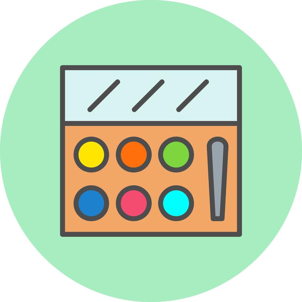 Eyeshadow Vector Icon