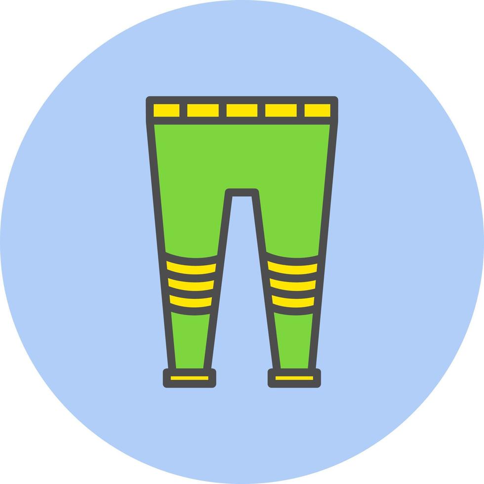 icono de vector de pantalones