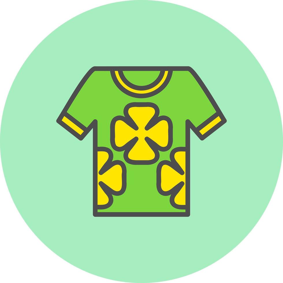 Hawaiian Shirt Vector Icon