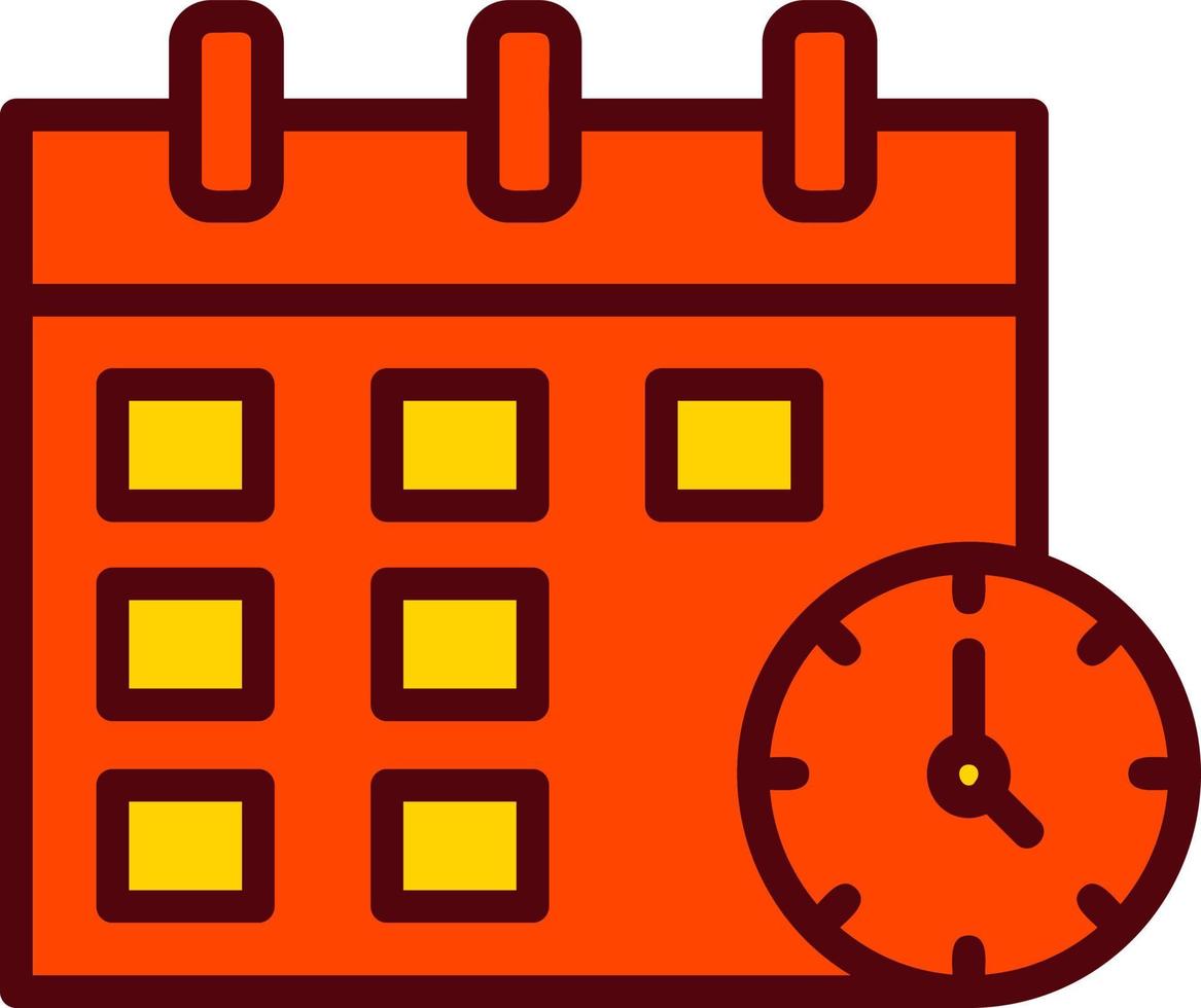 Period Time Vector Icon