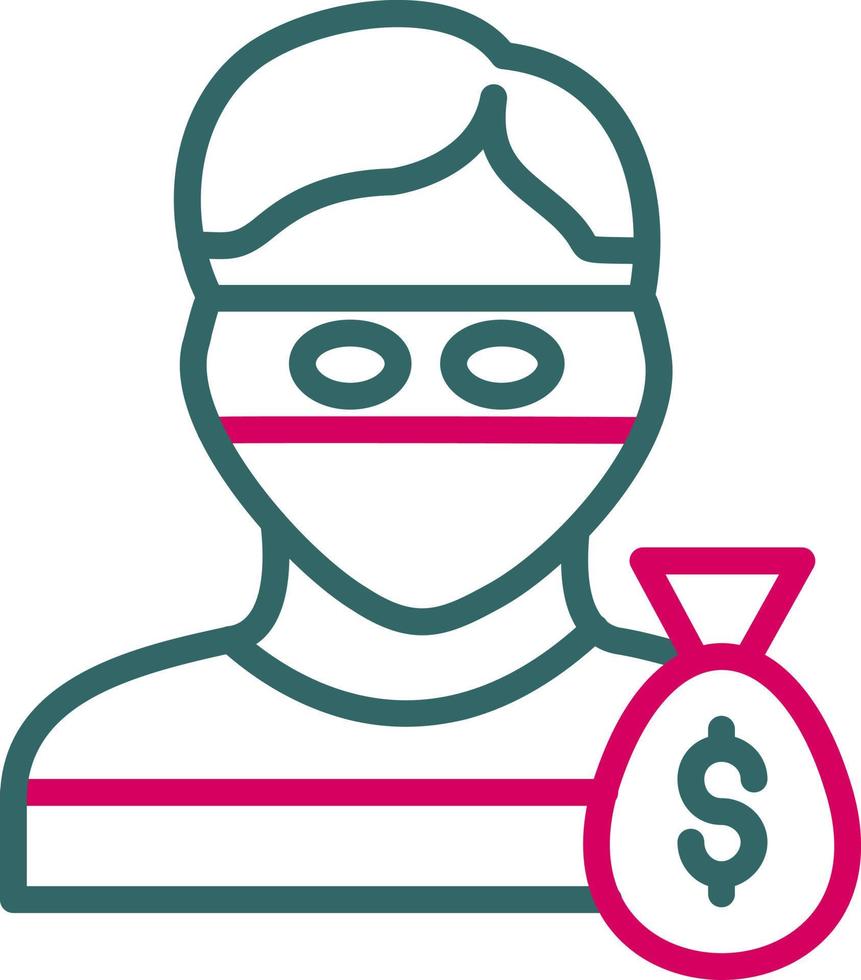 Robbery Vector Icon