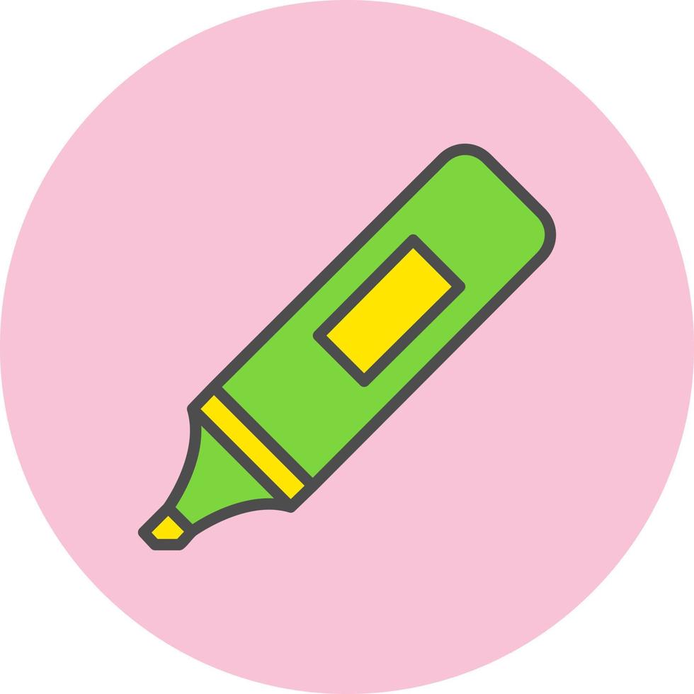 Highlighter Vector Icon