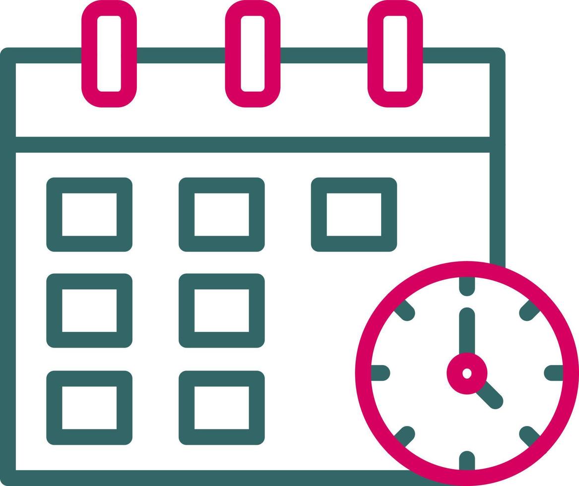 Period Time Vector Icon