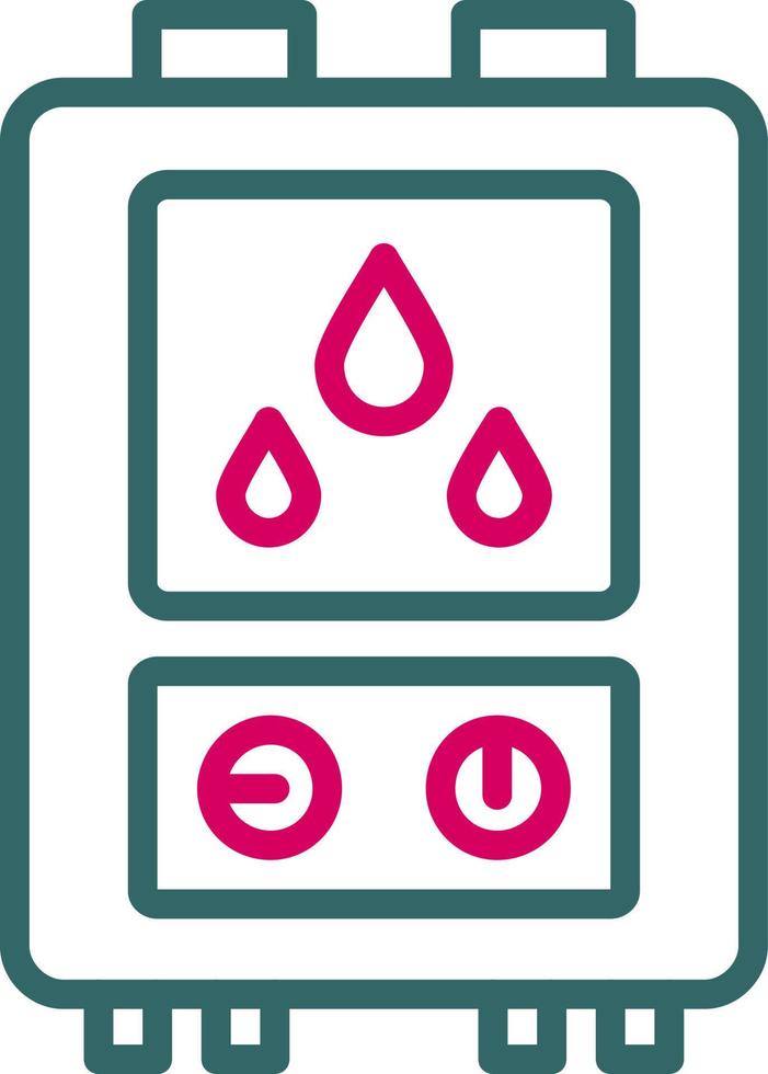 Water Boiler Vector Icon