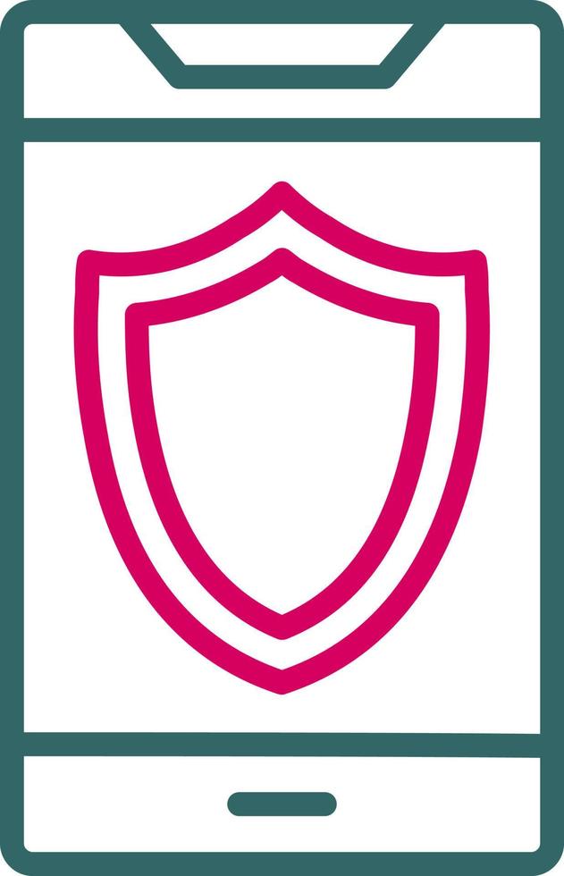 Smart Phone Protection Vector Icon