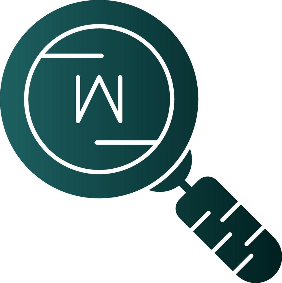 Keywords Vector Icon Design