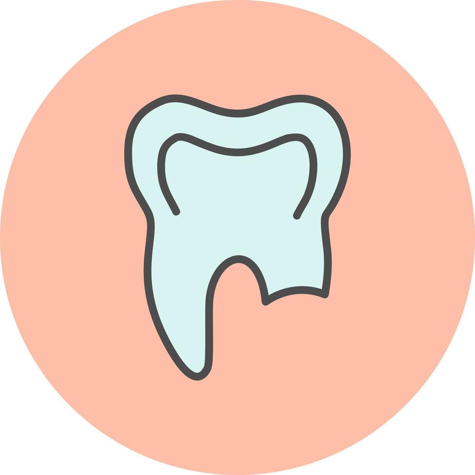 Broken Tooth Vector Icon