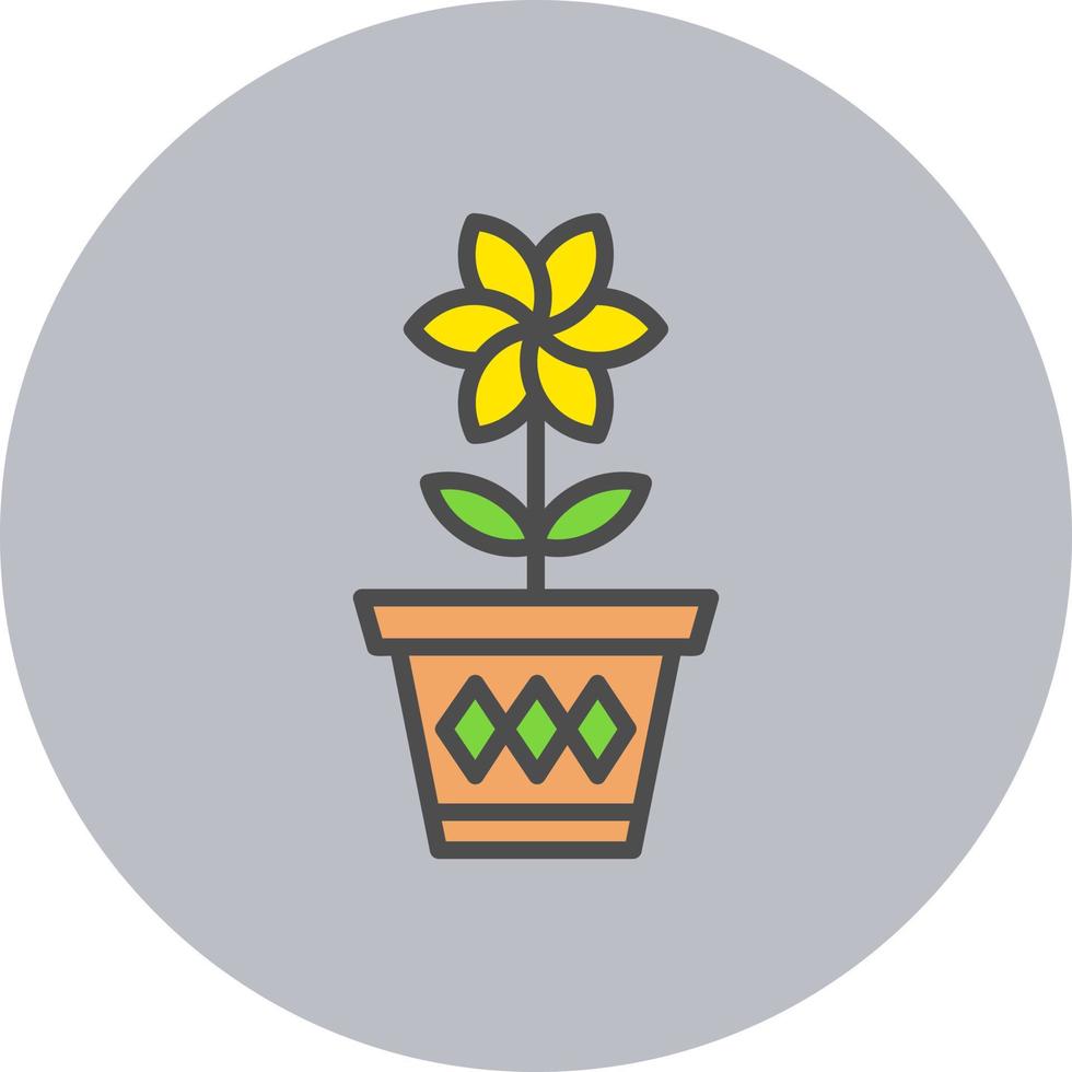 icono de vector de planta