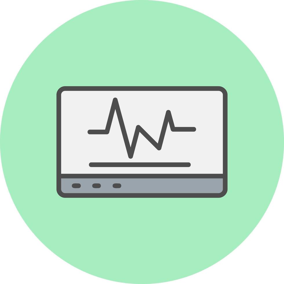Monitoring Vector Icon