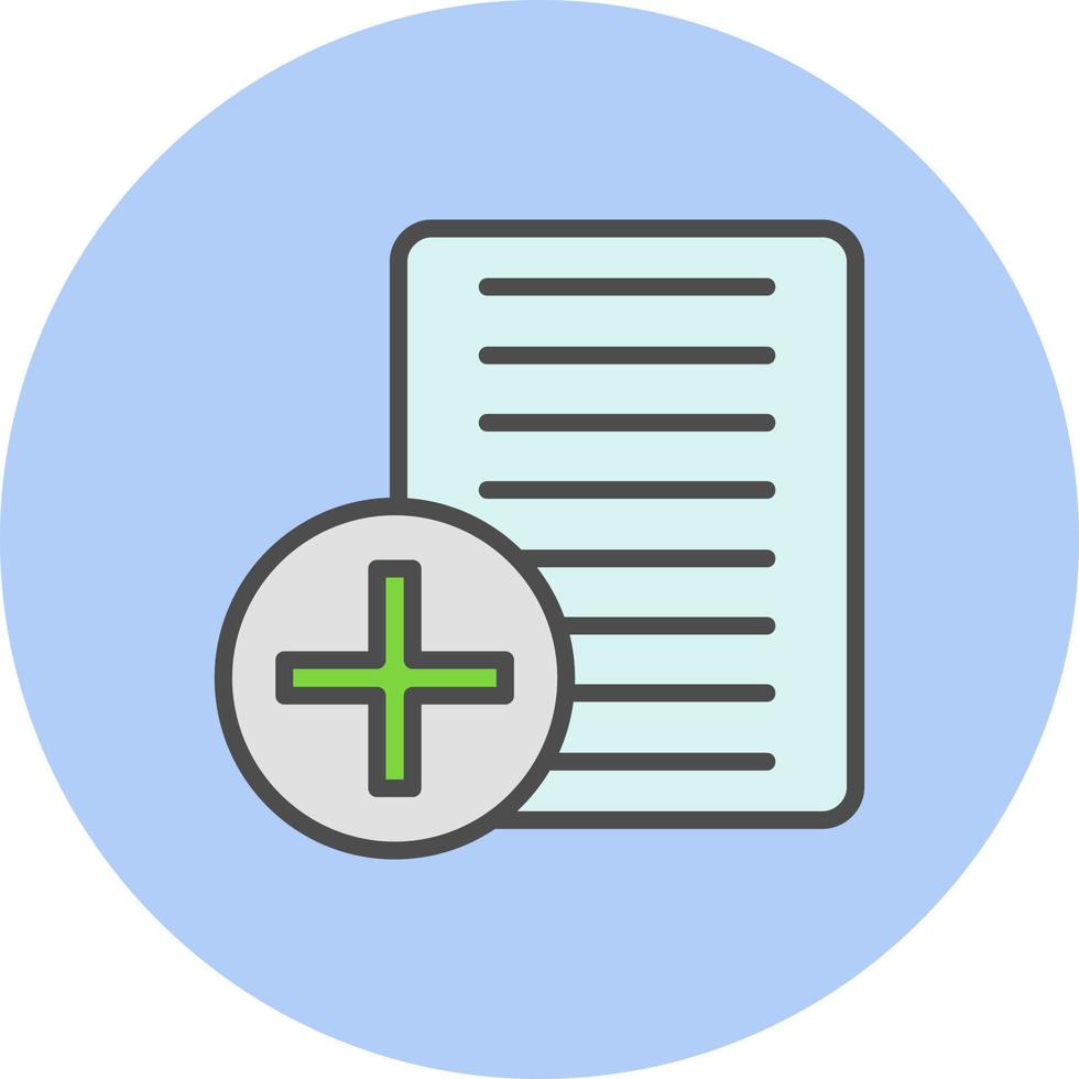 Dental Record Vector Icon