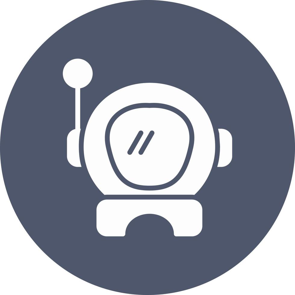 Astronaut Helmet Vector Icon