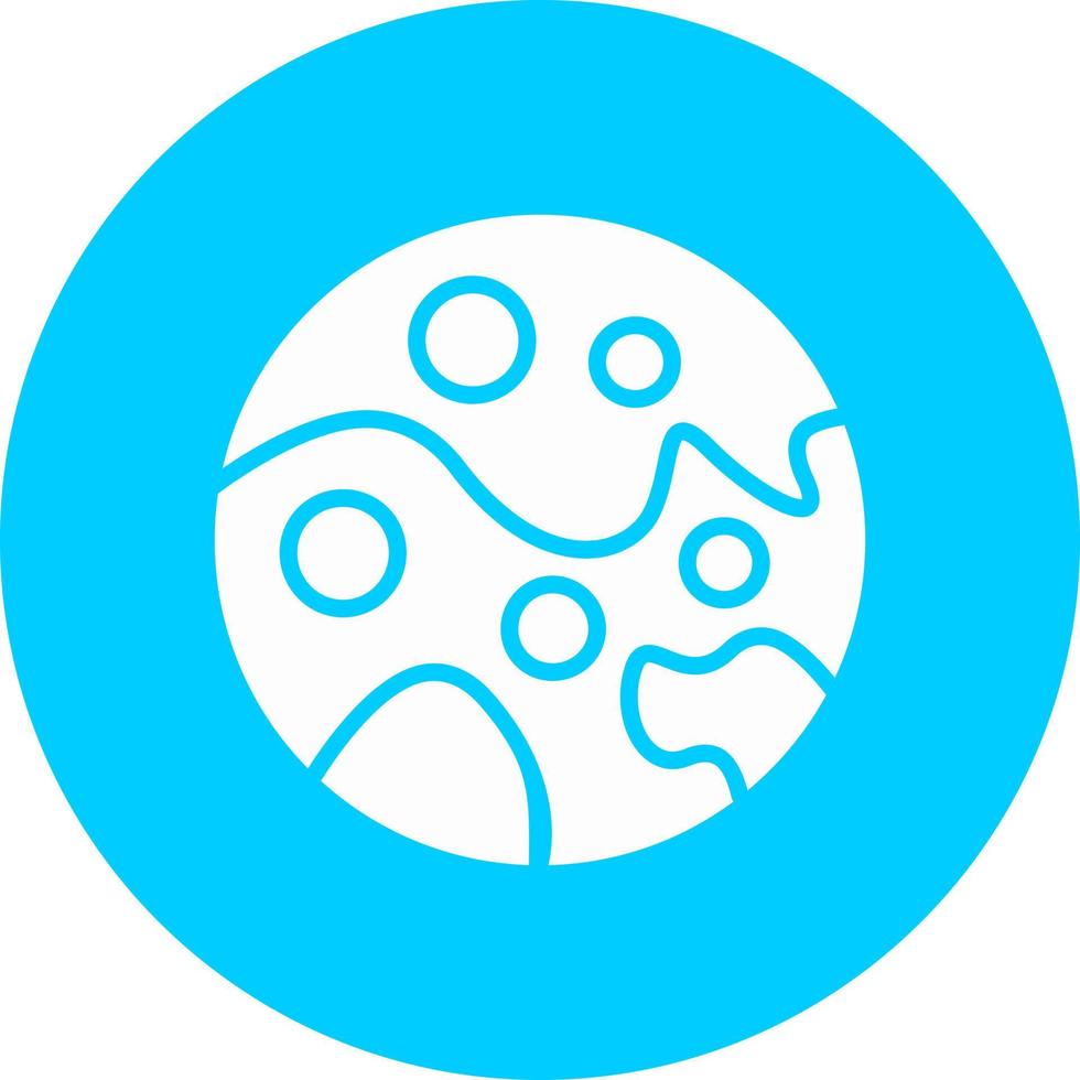 Mars Vector Icon