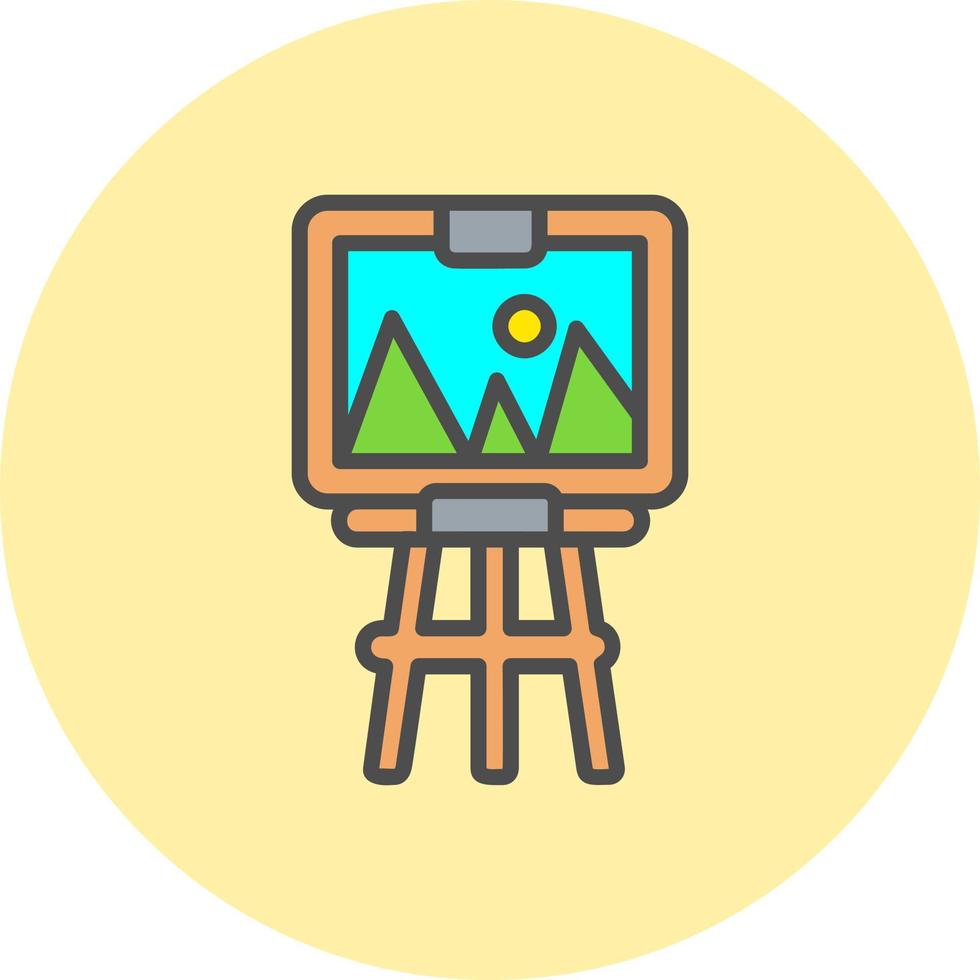 Easel Vector Icon