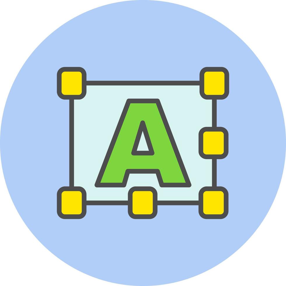 Text Vector Icon