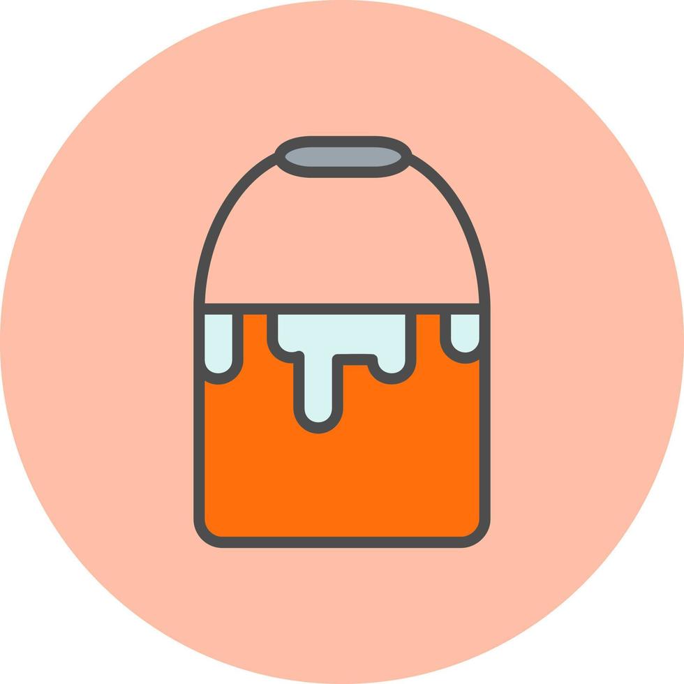 Paint Bucket Vector Icon