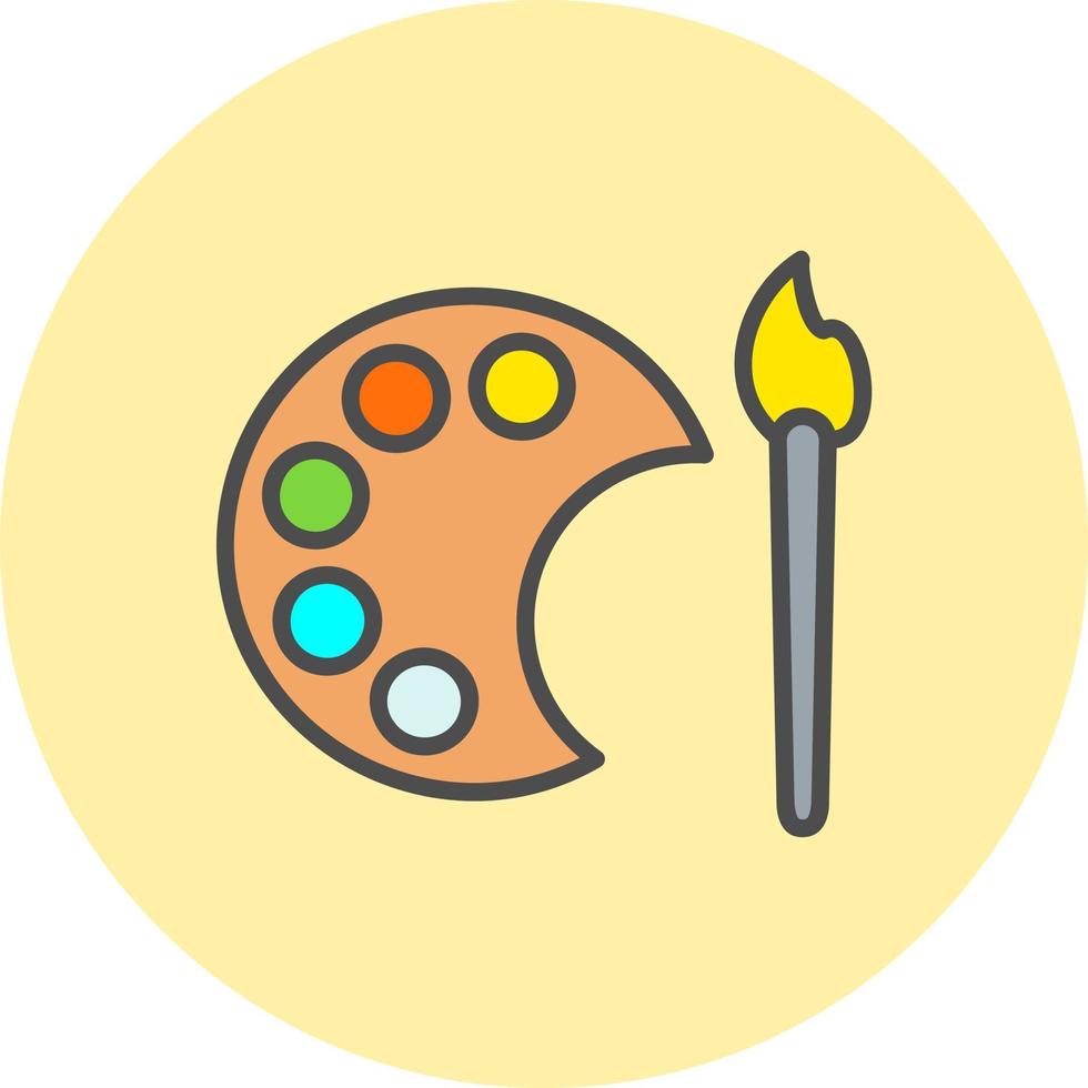 Palette Vector Icon 16489618 Vector Art at Vecteezy