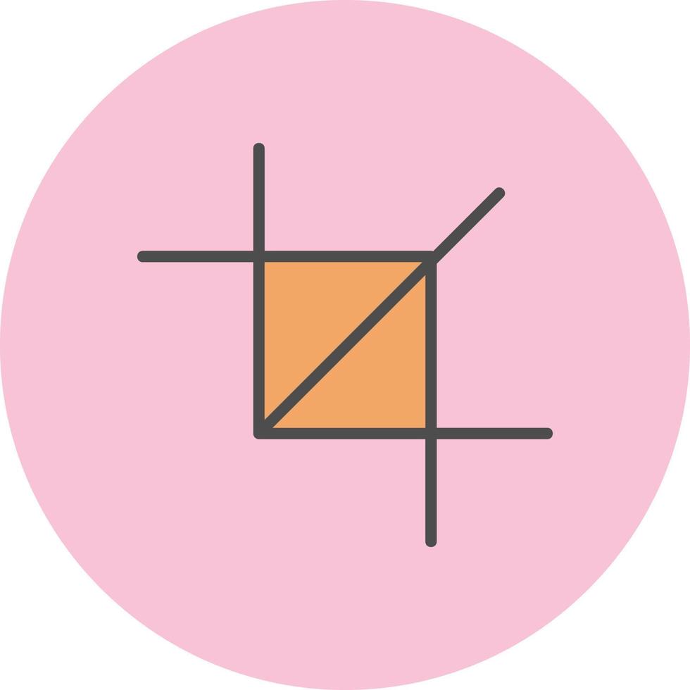 Crop Vector Icon