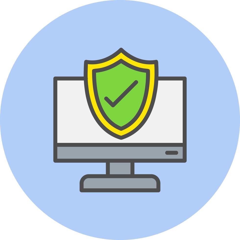 Computer Insurance Vector Icon 16490040 Vector Art at Vecteezy