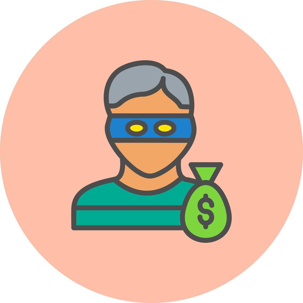 Robbery Vector Icon