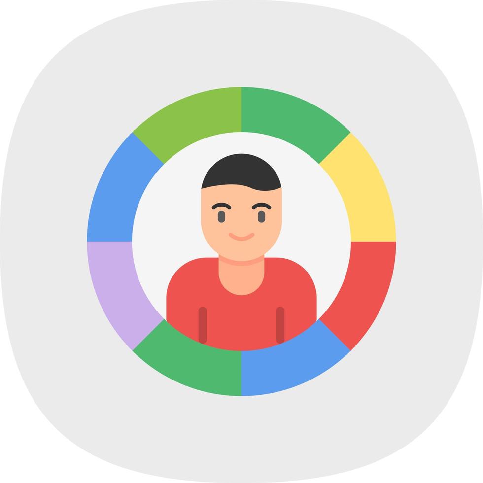 Demographics Vector Icon Design