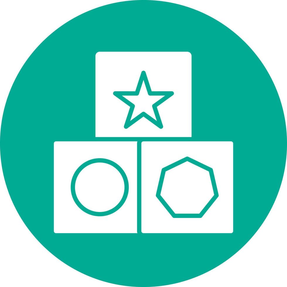Blocks Vector Icon Design